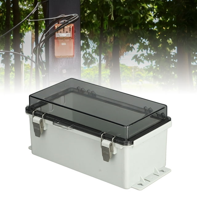 IP66 Boîte de jonction du projet extérieur IP66, Universal Dustroproft Protective Transparent Facile Installer Outdoor Project Junction Boîte pour intérieur extérieur