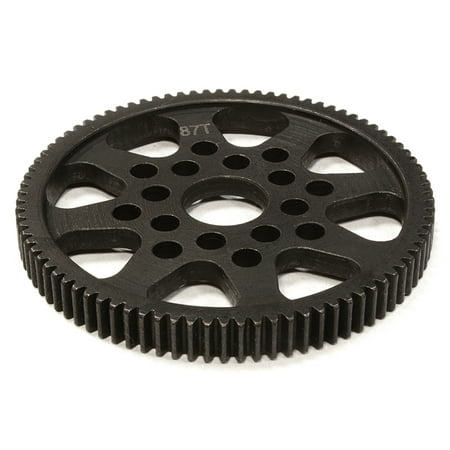 Hpi Bevel Gear - Integy RC Toy Model Hop-ups C26296 Billet Machined Steel 87T Spur Gear for HPI 1/10 Sprint 2 On-Road