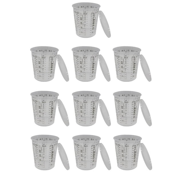 Tazas De Dilución Pinturas Tazas De Mezcla Multipropósito Para Cocinar Pintura perfecl Tazas para mezclar