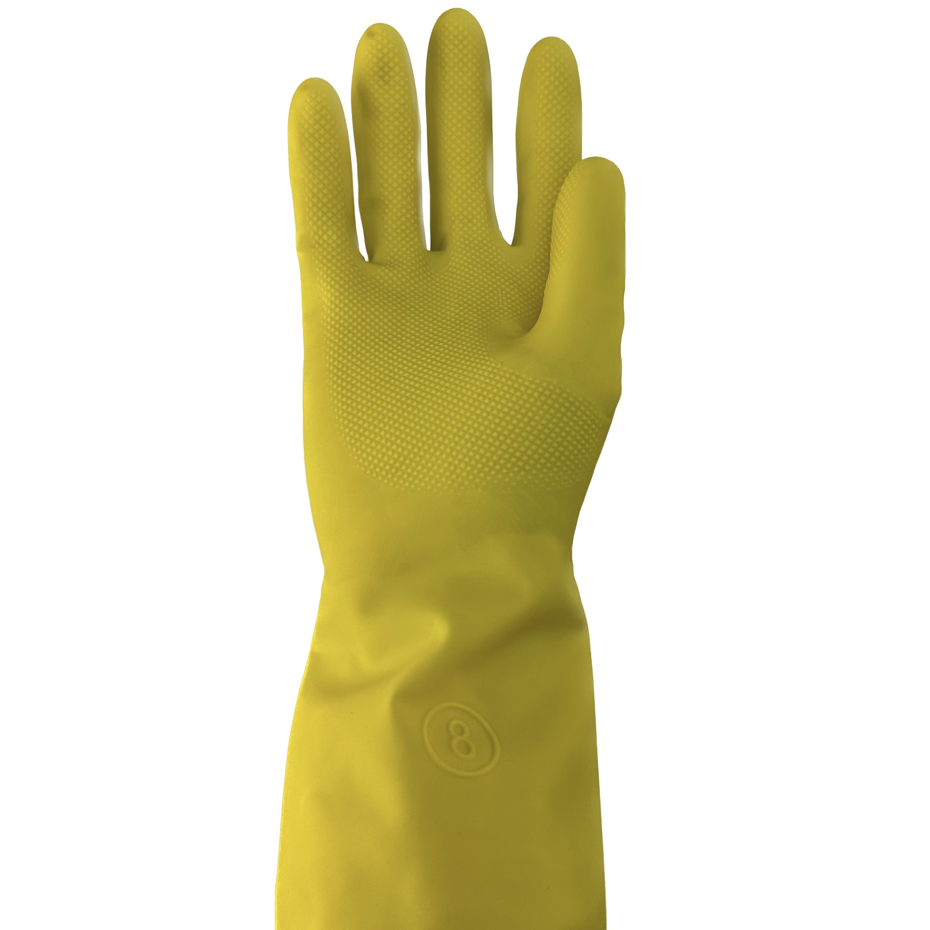 Casa Limpia Large Yellow Latex Multipurpose Cleaning Gloves