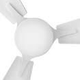 thumbnail image 2 of 906030FMW-LDA Hinkley Lighting Atom - 3 Blade Dual Mount Ceiling Fan with Light Kit In Traditional Style-13.25 Inches Tall and 30 Inches Wide-Matte, 2 of 12
