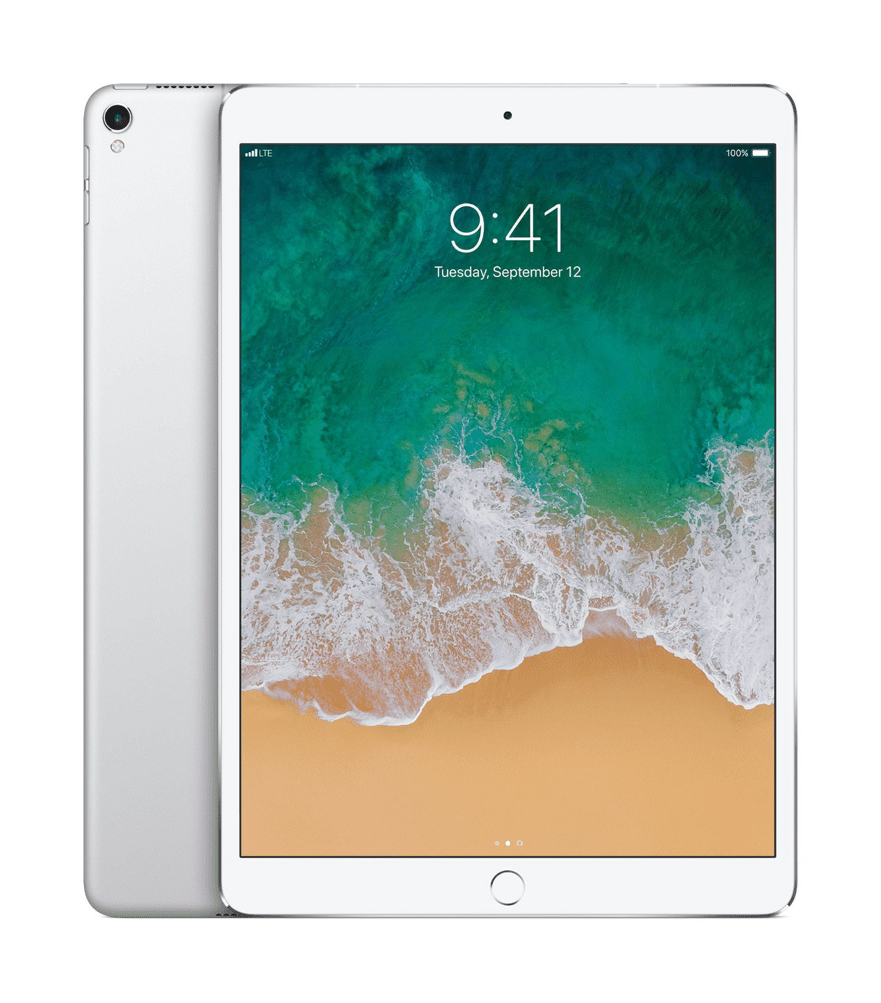 Restored 2017 Apple 10.5-in iPad pro Wi Fi+Cellular 64 GB Silver (Refurbished)