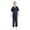 Navy, variant on Toptie Boy's Coverall Child's Mechanic Halloween Costume Jumpsuit Short Sleeve-Navy-4/5Y