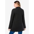 thumbnail image 2 of Woman Within Plus Size Long-Sleeve Polo Shirt, 2 of 6