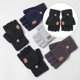 thumbnail image 3 of Guantes sin tapa abatible que hacen punto, gruesos, flexibles, cálidos, de medio para mujeres, niñas, damas, deportes al aire Negro Soledad guantes sin dedos, 3 of 8
