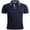 A Blue&white, variant on SPEEDRUN Polo Shirts for Men Short Sleeve Solid Color Men'S Golf Polo Shirts Business Polo Shirts Causal Collared Golf Tennis T-Shirt Black Red L