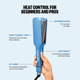 thumbnail image 5 of BaBylissPRO Nano Titanium 2-Inch Hair Straightener Flat Iron, Blue, 1 Count, 5 of 8