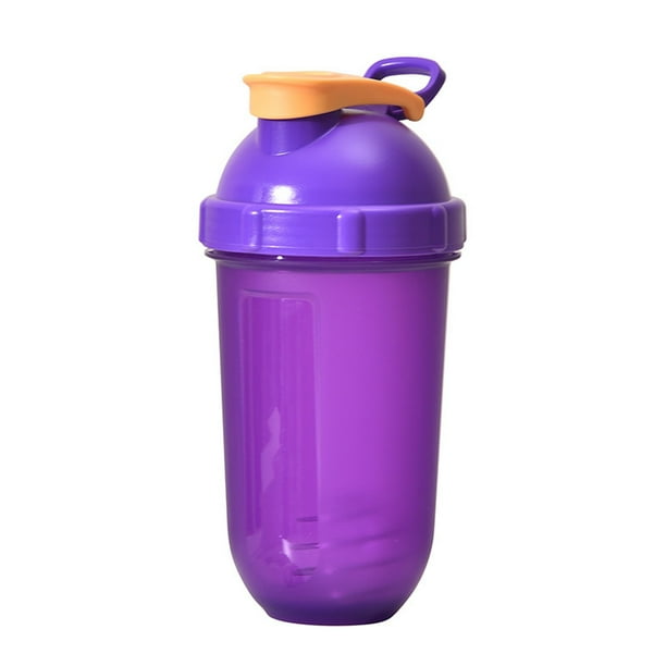 Vaso de agua de plástico de gran capacidad con polvo de proteína graduado, vaso agitador para fitness, vaso mezclador práctico, vaso agitador