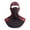 Red, variant on Outdoor Cycling Face Ski Head Full Face Windproof Sun Hood For Women Men Carnival Easter Full Face Ice Vest Festival Gear Face Welding Half Jacket with Bib Fencing Gear