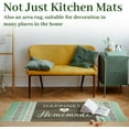 thumbnail image 6 of Kitchen Mats for Floor, Kitchen Rugs Set of 2 Carpet Runner Area Rug Floor Mat, Boho Home Kitchen Decor and Accessories Stuff, 17x30 and 17x47 Inch (Sage Green), 6 of 6