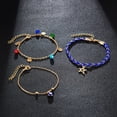thumbnail image 3 of Personality Bohemian Metal Multilayer Coconut Tree Anklet Ladies Jewelry Gift, 3 of 9
