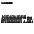 thumbnail image 5 of Unique Bargains Mechanical Keyboard Keycaps, 1 Set Keyboard Replacement Universal ABS Translucent 68 84 87 104 108 Keys, Black, 5 of 5
