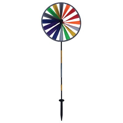 In The Breeze Retroreflective Rainbow 12 Inch Spinner Fun And