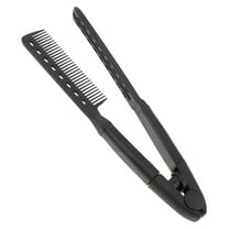 ACDANC Hair Straightening Comb V Shape Tension Salon Styling Straightener