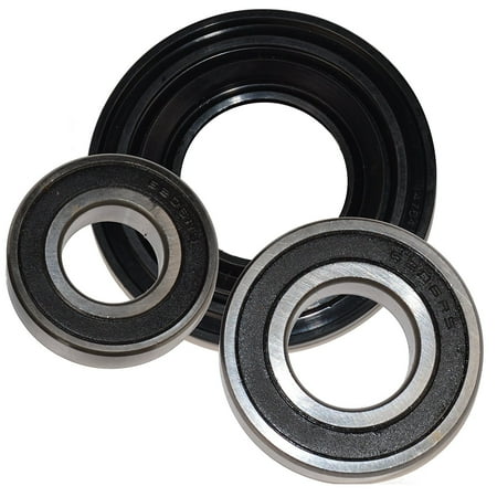 HQRP Bearing and Seal Kit for Maytag AP3970398 MAH22PDAWW0 MAH22PDAWW1 MAH22PDAXW0 MAH22PRAWW0 MAH22PRAWW1 MHWE200XW00 MHWZ400TQ03 Front Load Washer Tub + HQRP