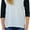 White/Black, variant on ToBeInStyle Women's Classic Cotton Baseball T-Shirts - White/Red - Small