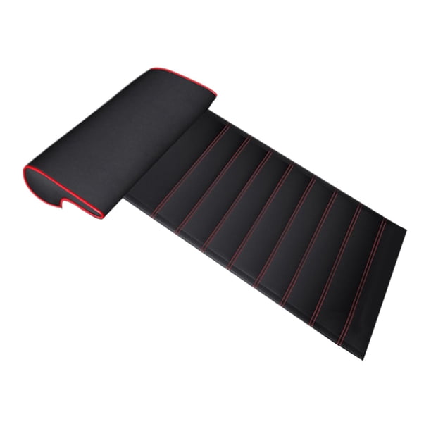 Cojín de extensión para asiento de cuero sintético, accesorio para vehículo, multiusos, cómodo, para apoyar las piernas, cojín extendido