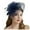 Navy, variant on Vintage Feather Bridal Hat For Women Elegant Fascinator Headband For Weddings Parties And Evening Events Mens Headband Metal Gear Headband Stretch Head Bands for Girl Yoga Fashion Headband for Girls