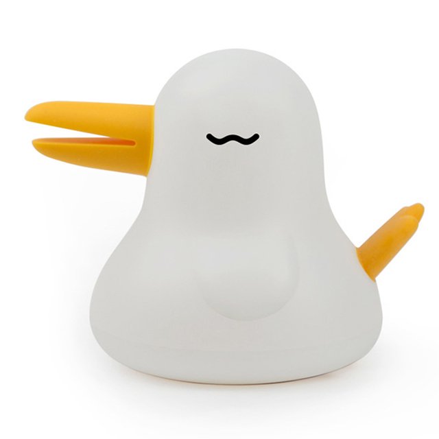 Luz nocturna para lámpara de niños, lámpara de mesa con luz nocturna para guardería de animales con diseño de pájaro kiwi