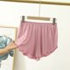 thumbnail image 2 of Pijama corto para mujer - Piernas con volantes, cintura elástica - Ropa de estar por casa para verano - Tejido suave y transpirable - Tallas M-XXL, 2 of 4