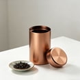 thumbnail image 4 of Large Portable Aluminum Tea Canister, Travel Tea Storage Jar with Airtight Seal, Empty Tea Container for Outdoor Use, 6x12cm, 1 Piece, 4 of 4