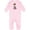 AD-Pink, variant on Prince, King, Knight, Sword, Crown, Brown Hair Baby Romper Coveralls