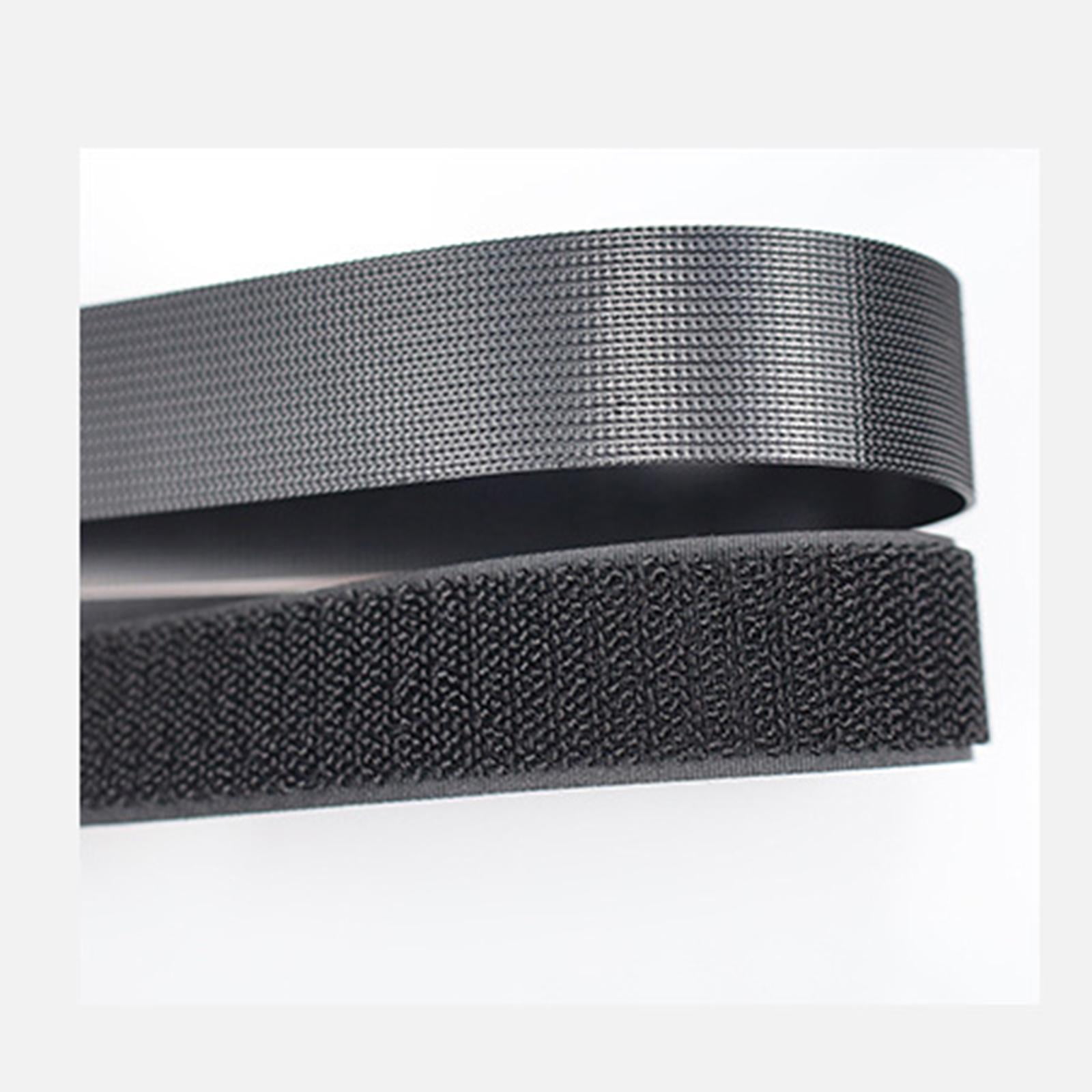 Wxqbjtam Sew on Hook and Loop Strips Fastener Sewing Fasteners 25 Meters Sewing Fastening Black 20mm