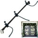 thumbnail image 1 of Estructura telescópica festiva para suspensión de decoraciones | Soporte ajustable para colgar | Ganchos flexibles para disposición de escenas | Acceso fácil a productos | Versátil para fiestas, 1 of 7