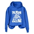 thumbnail image 4 of WZXFASHION Autumn Ladies Casual Comfortable Plus Velvet Fresh Sweet Color Matching Sweater Female Up To 50% Off pullover zip up hoodie, 4 of 4