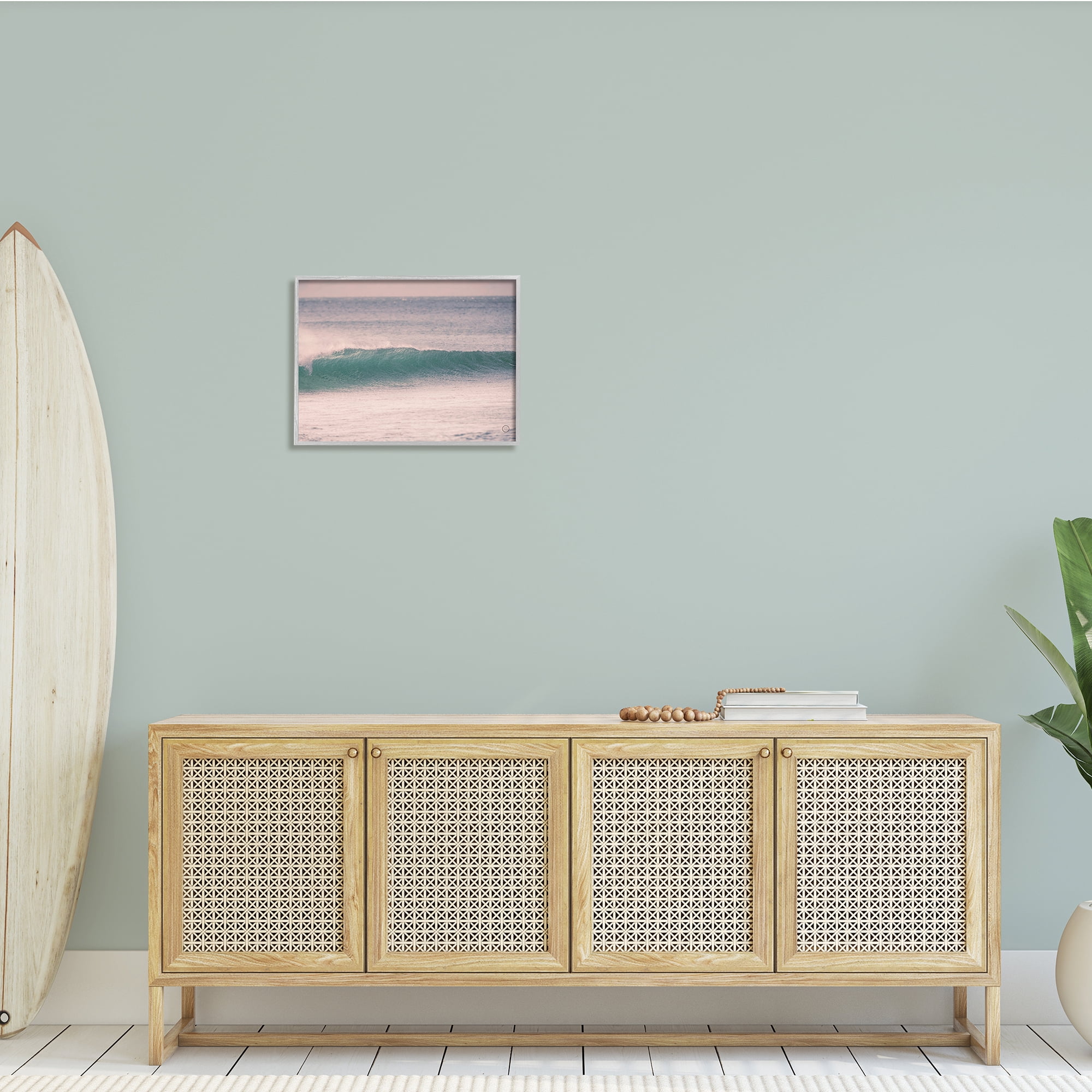 Stupell Industries Tidal Wave Crest Tropical Ocean Nature Photography, 20 x 16, Design by Nathan Larson