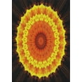 thumbnail image 1 of Ahgly Company Indoor Rectangle Patterned Yellow Novelty Area Rugs, 7' x 10', 1 of 6