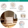 thumbnail image 5 of Sunyuer Waterproof Oxford Crossbody Bag for Women, Multi-Pocket Lightweight Adjustable Wide Strap Shoulder Messenger Bag Large Capacity Casual Handbag for Travel Shopping Daily Work, 5 of 8