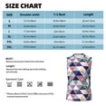 thumbnail image 6 of Uemuo Plaid Flamingo Pattern Men's Sleeveless T-Shirt,Muscle Athletic Tank Top, Moisture-wicking Quick-dry Breathable Classic Tee Top for Gym Run Outdoor Sports-, 6 of 8