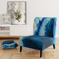 thumbnail image 5 of Designart "Brazilian Thunder Egg" Upholstered Mid-Century Accent Chair - Arm Chair, 5 of 5