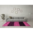 thumbnail image 3 of Ahgly Company Indoor Rectangle Abstract Pink Modern Area Rugs, 7' x 9', 3 of 4