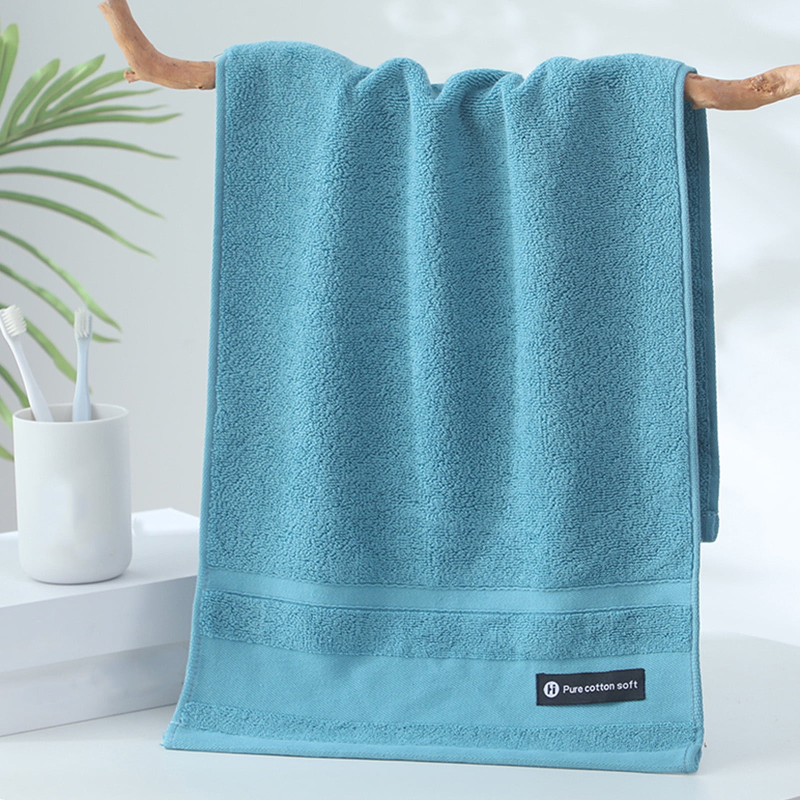 sruoe Towels, Hand Towel Set, 10 Pc Hand Towels Set, Hand Towels, Towel Set Clearance, Hand Face Towels for Bathroom, Portable Hypoallergenic Towels, Machine Wash, Cotton