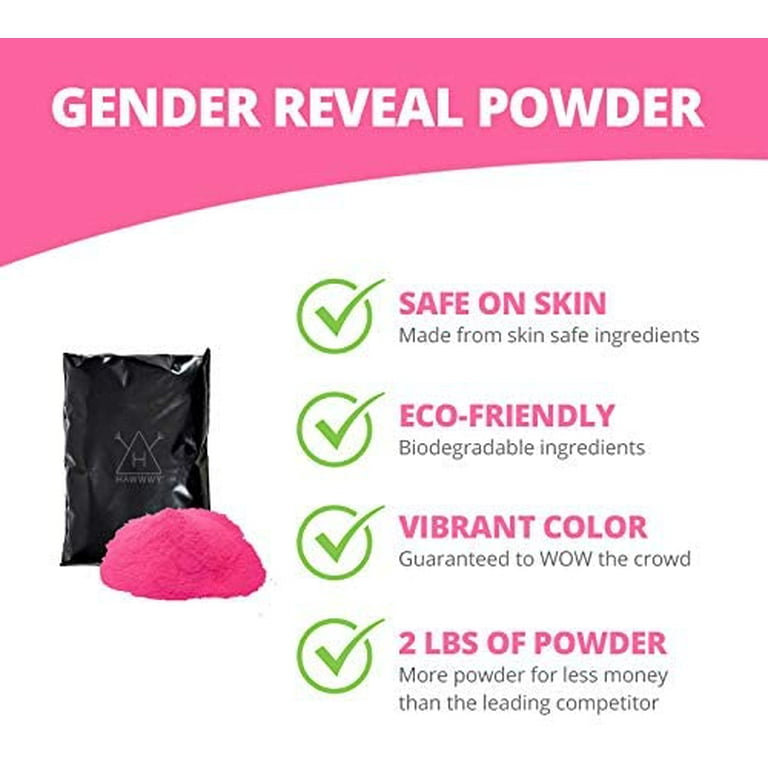  Hawwwy Colorful Powder for Holi Festival, Burnout Girl/Boy Gender  Reveal Powder Announcement tannerite, Motorcycle Exhaust Car Tires  Pink/Blue, Gender Reveal Fireworks : Home & Kitchen
