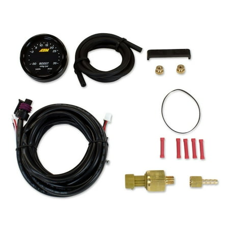 Aem Boost - AEM Performance Electronics X Series 35 PSI / 2.5 Bar Boost Car Display Gauge
