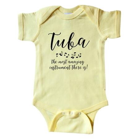 

Inktastic Amazing Tuba Gift Baby Boy or Baby Girl Bodysuit