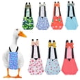 thumbnail image 2 of Suministros para mascotas Pañales de pato Trajes de vuelo de ganso Lindos pantalones fisiológicos de pollo Pañal lavable con diseño de lazo de banda elástica, 2 of 5