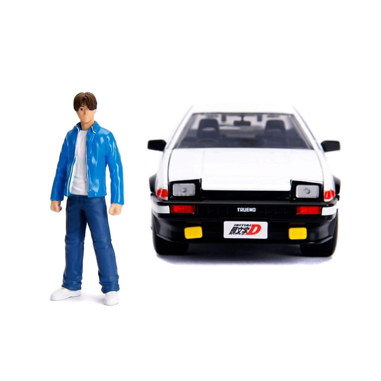1:24 Initial D - '86 Toyota Trueno AE86 W/ Takumi - Walmart.com