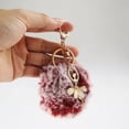 thumbnail image 4 of Naierhg Dancing Angel Keychain Pendant Women Key Ring Holder Pompom Bag Ornament, 4 of 8