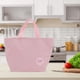 thumbnail image 3 of Bolsas de almuerzo de mano duraderas de 1 pieza en color rosa, 3 of 5