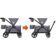 Baby Trend Expedition Expedition 2-in-1 Stroller Wagon Plus, Ultra Grey