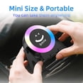 thumbnail image 4 of VTIN 4 in1 Wireless Induction Speaker Phone Stand, Cell Phone Stand with Bluetooth Speaker, Stereo Sound, RGB Ambient Light, Phone Holder for iPhone,Android Phones, iPads, Tablets, E-Reader, 4 of 11