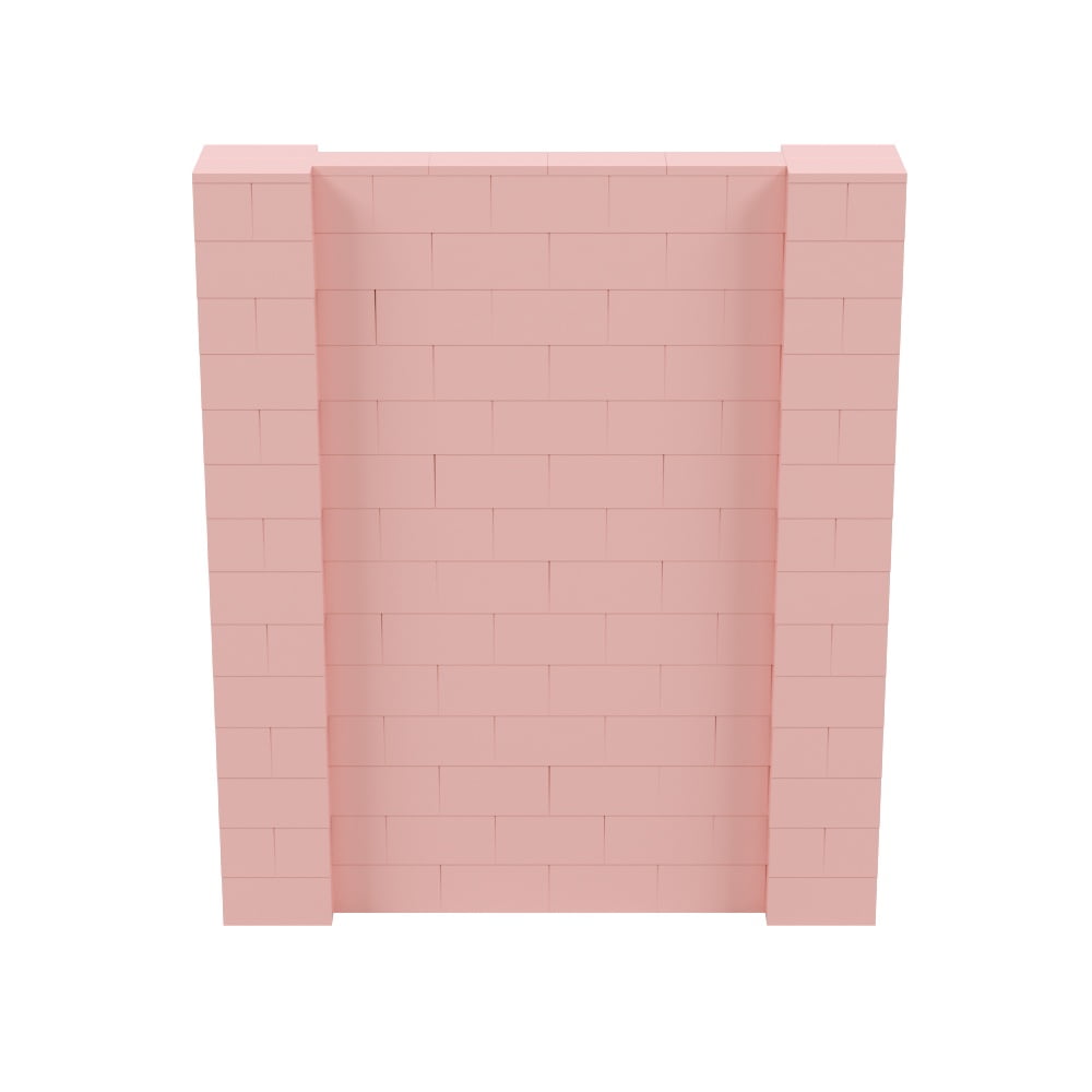 EverBlock 6’ x 7’ Wall Kit Modular Building Blocks Wall System for