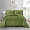Green, variant on Home Soft Things 5 Piece Velvet Quilted Bedspread Set - North Sea - Oversize King (122" x 106")