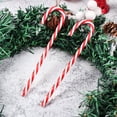 thumbnail image 5 of Etereauty OUNONA 18 Pcs Twinkling Candy Cane Christmas Lawn Stakes Pathway Markers Creative Christmas Tree Decoration Gift (15 cm, Red and White), 5 of 6