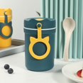 thumbnail image 1 of Breakfast Cereal Cup Double Oatmeal Cup With Lid Spoon Cup Portable Milk Cup Portable Fashion Soup Cup For School Office Outdoor Travel Student, 1 of 6