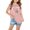Pink, variant on Lisbinx Clothes for Girls 7-8 Trendy Graphic Tee Tops Crew Neck Short Sleeve Tee Tops for Kids Limited Time Offer